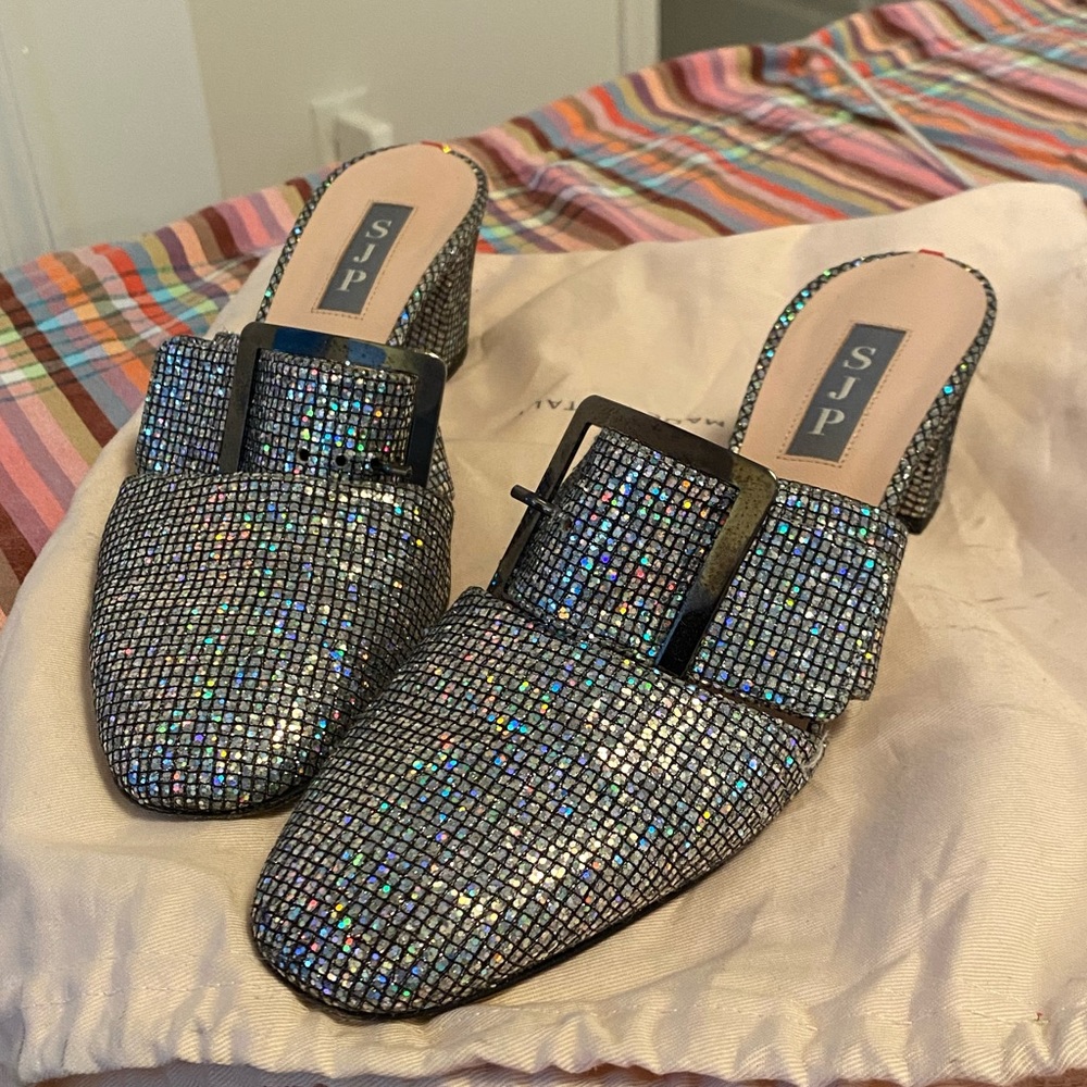 SJP Sarah Jessica Parker Hita Sparkle Mule